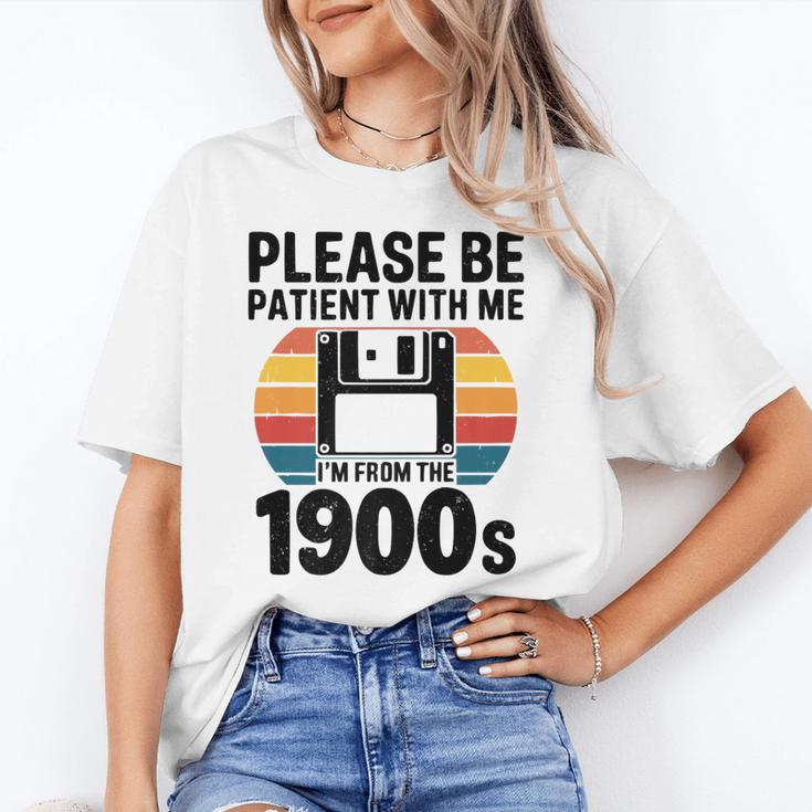 Please Be Patient With Me I'm From The 1900s Floppy Disk Premium Unisex T-Shirt