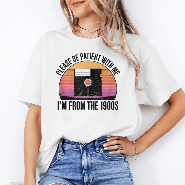 Please Be Patient With Me I'm From The 1900s Floppy Disk Unisex T-Shirt Please Be Patient With Me I'm From The 1900s Floppy Disk Unisex T-Shirt