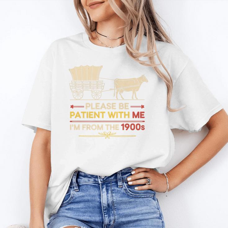 Please Be Patient With Me I'm From The 1900s Old Tee Premium Unisex T-Shirt