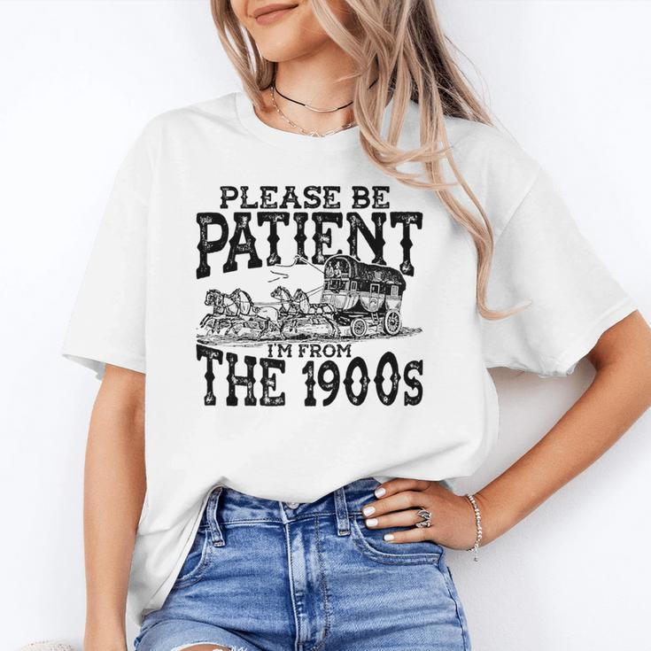 Please Be Patient With Me I'm From The 1900s Old Vintage Premium Unisex T-Shirt