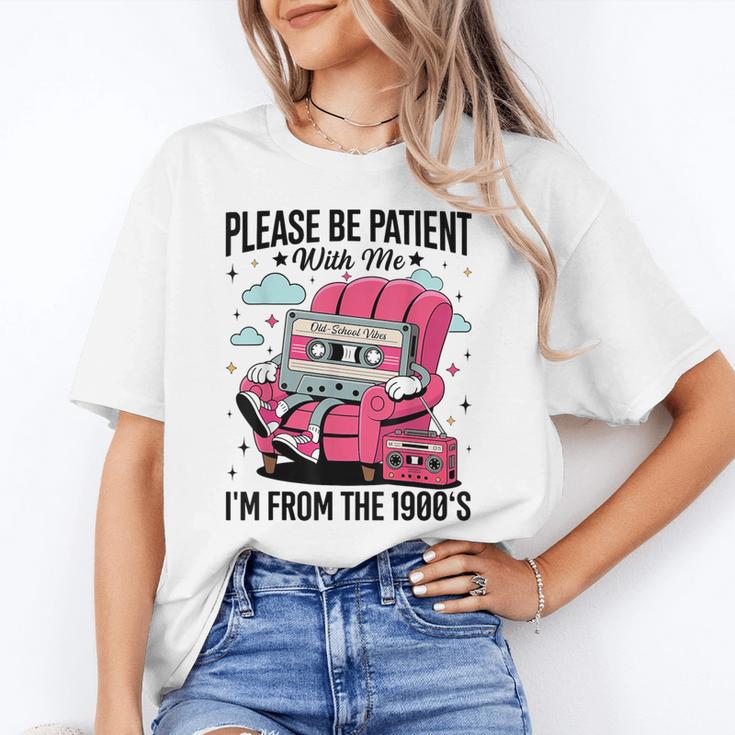 Please Be Patient I'm From The 1900s Retro Cassette Unisex T-Shirt