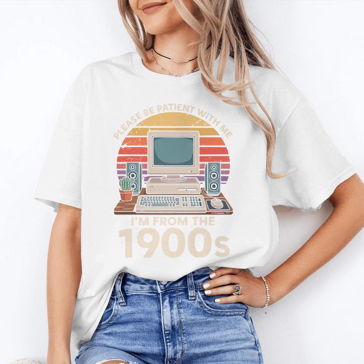 Please Be Patient I'm From The 1900s Retro Computer Geek PC Premium Unisex T-Shirt Please Be Patient I'm From The 1900s Retro Computer Geek PC Premium Unisex T-Shirt