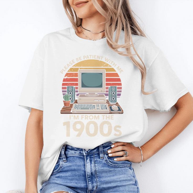 Please Be Patient I'm From The 1900s Retro Computer Geek PC Unisex T-Shirt