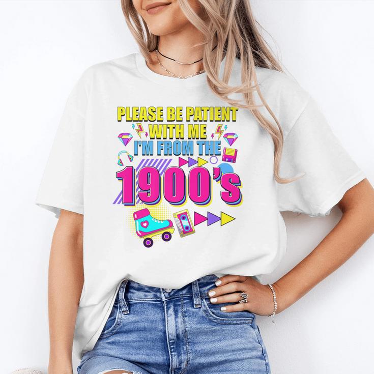 Please Be Patient With Me I'm From The 1900s Retro Vibes Premium Unisex T-Shirt