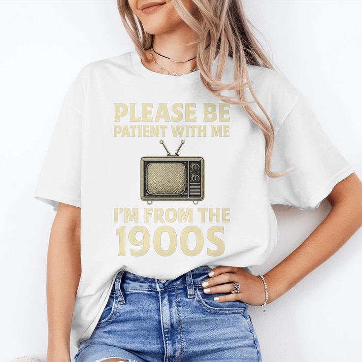 Please Be Patient With Me I'm From The 1900s Television Set Premium Unisex T-Shirt