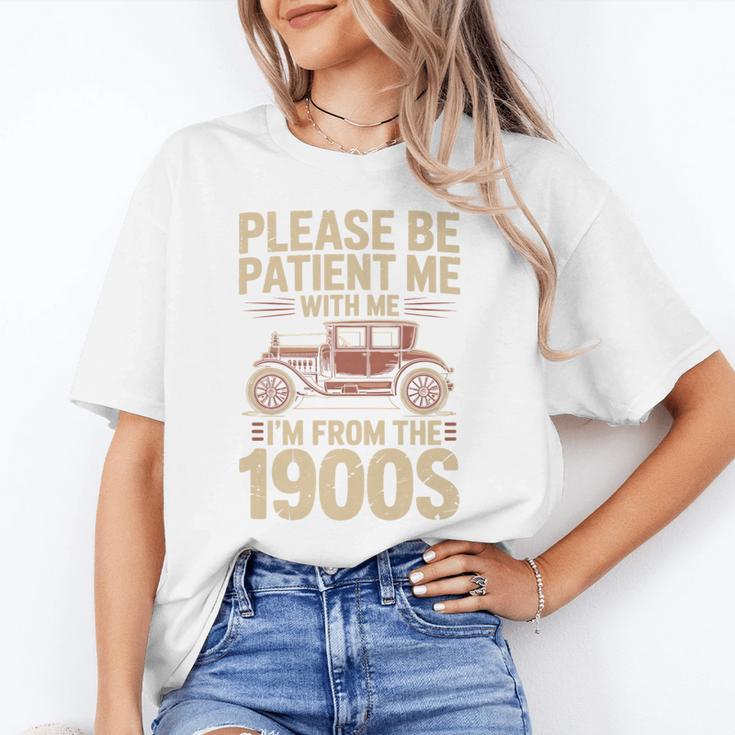 Please Be Patient With Me I'm From The 1900s Vintage Car Premium Unisex T-Shirt Please Be Patient With Me I'm From The 1900s Vintage Car Premium Unisex T-Shirt