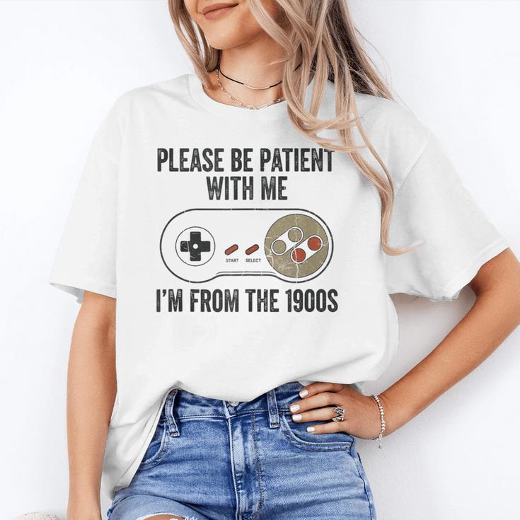 Please Be Patient With Me I'm From The 1900s Vintage Gamer Unisex T-Shirt