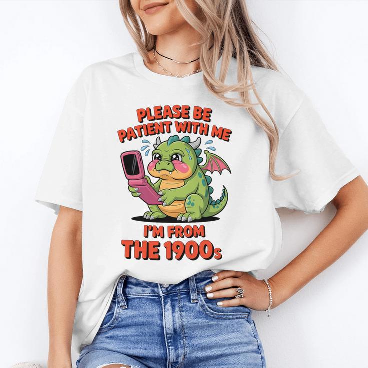 Please Be Patient I'm From The 1900s Vintage Men Women Premium Tri-Blend Unisex T-Shirt