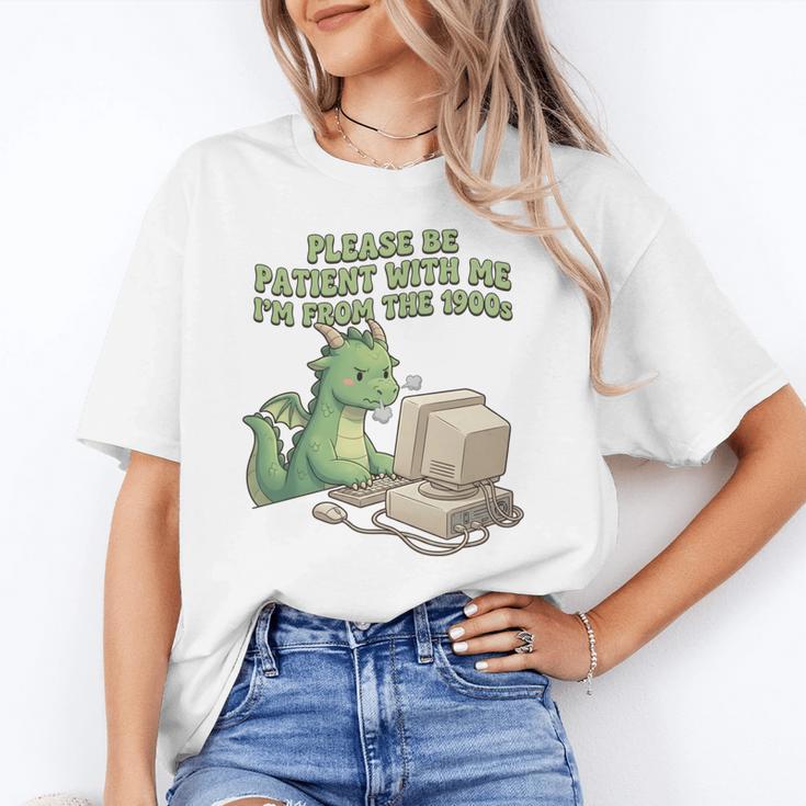 Please Be Patient I'm From The 1900s Vintage Men Women Unisex T-Shirt Please Be Patient I'm From The 1900s Vintage Men Women Unisex T-Shirt