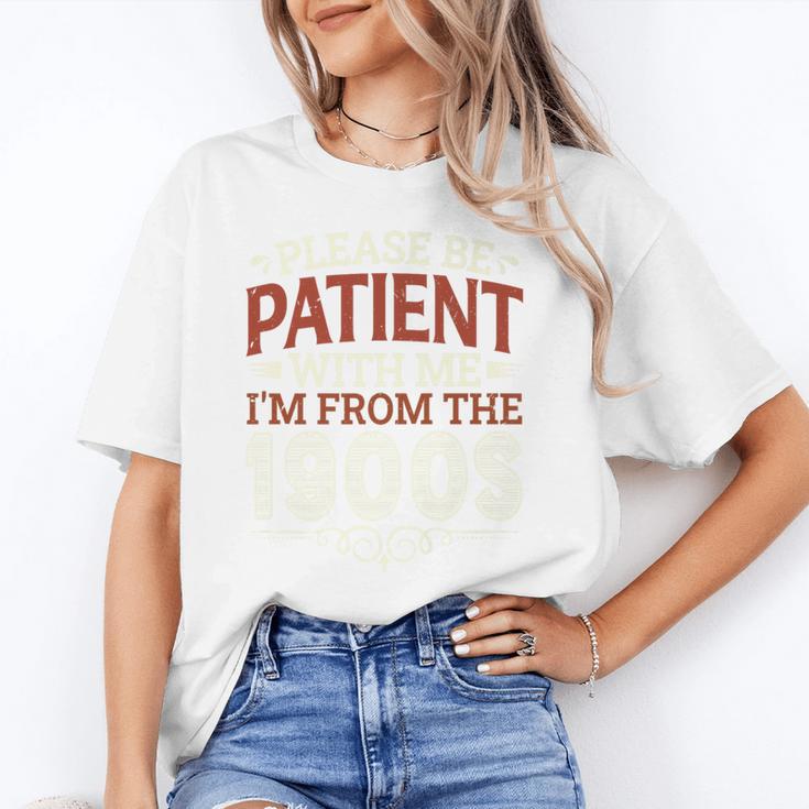 Please Be Patient With Me I'm From The 1900s Vintage Style Premium Unisex T-Shirt