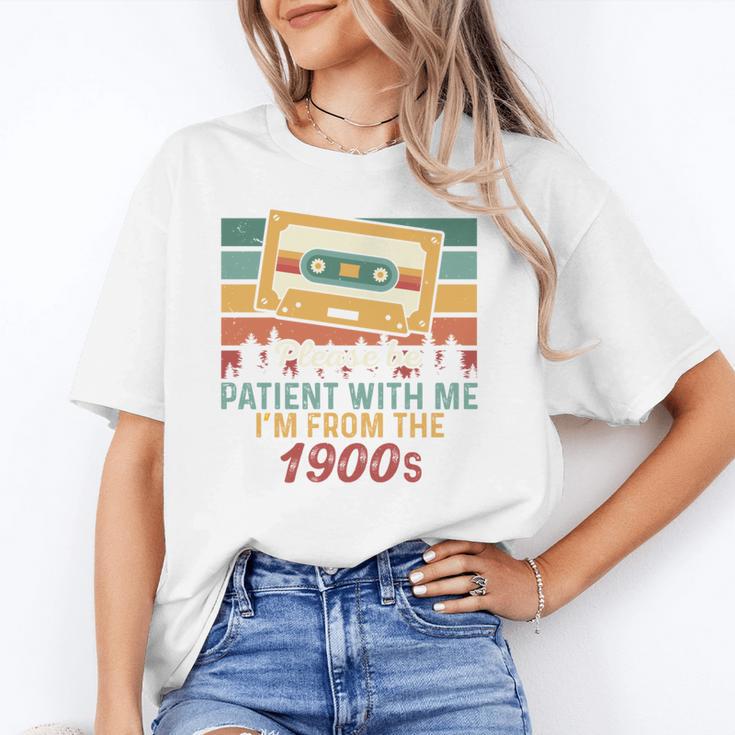 Please Be Patient-With Me I'm From The 1900s Retro Music Unisex T-Shirt Please Be Patient-With Me I'm From The 1900s Retro Music Unisex T-Shirt