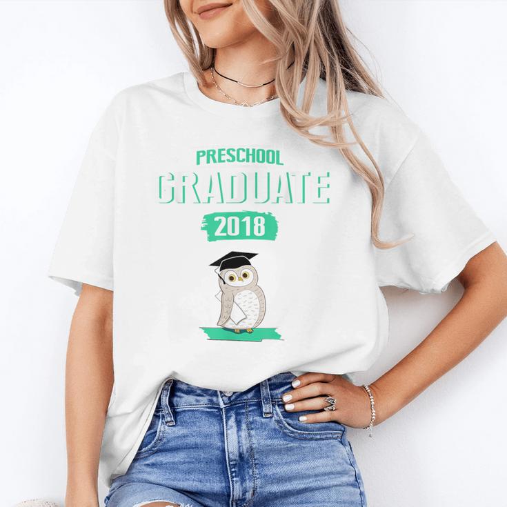 Pre K Graduation Shirt Cute Graduate 2018 Wise Owl Unisex T-Shirt