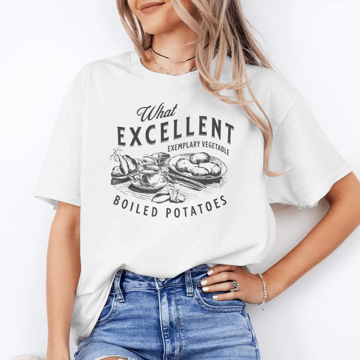 Pride And Prejudice Books What Excellent Boiled Potatoes Unisex T-Shirt Pride And Prejudice Books What Excellent Boiled Potatoes Unisex T-Shirt