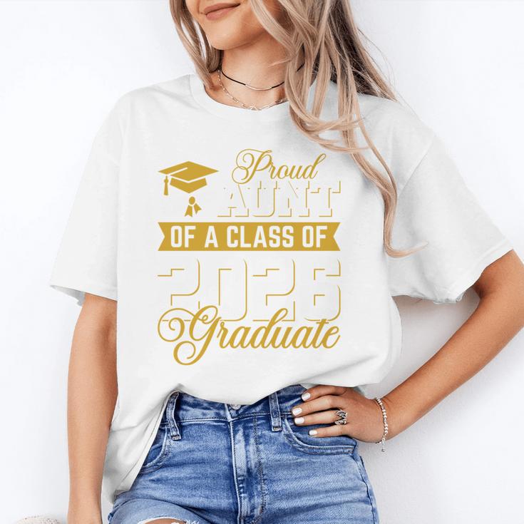 Proud Aunt Of A Class Of 2026 Graduate Senior Graduation 26 Unisex T-Shirt