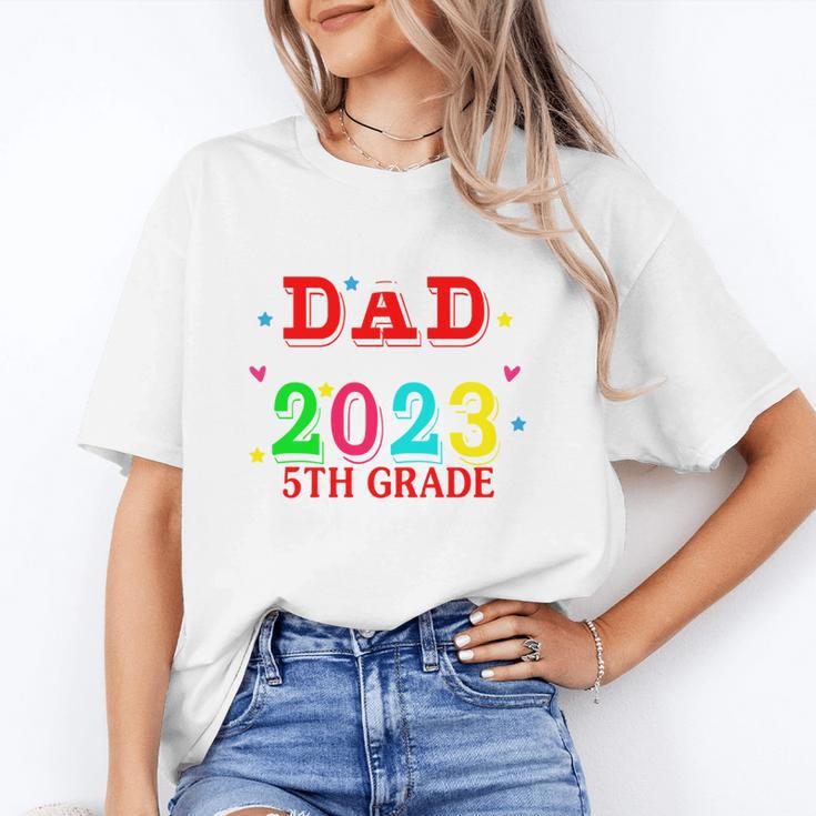 Proud Dad Of A 2023 5th Grade Graduate Graduation Family Unisex T-Shirt