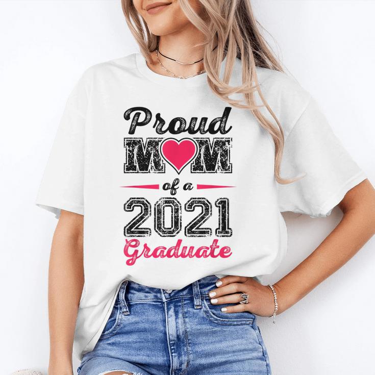 Proud Mom Of A 2021 Graduate Senior Graduation Unisex T-Shirt