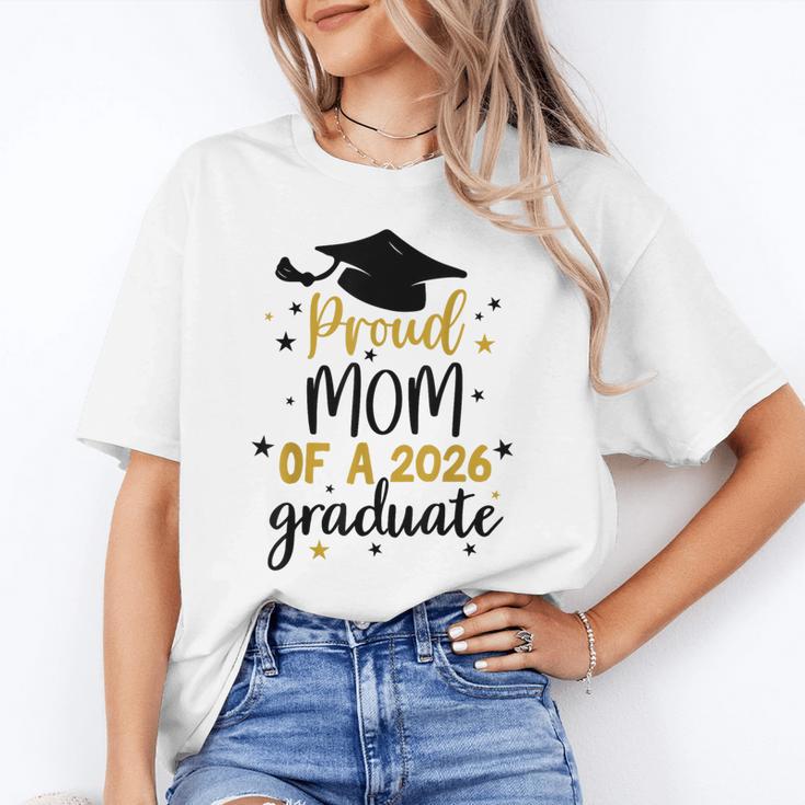 Proud Mom Of A Class Of 2026 Graduate Senior Graduation 2026 Unisex T-Shirt