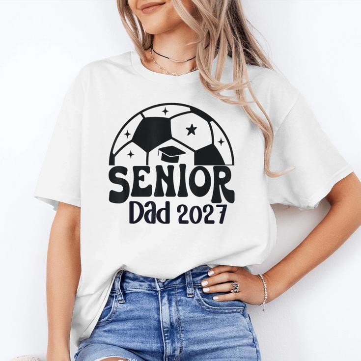 Proud Senior Dad Soccer Class Of 2027 Graduation Graduate Unisex T-Shirt