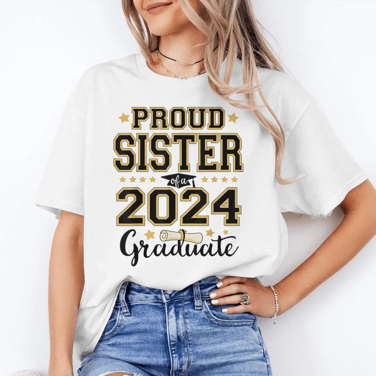 Proud Sister Of A 2024 Graduate Senior Graduation Unisex T-Shirt