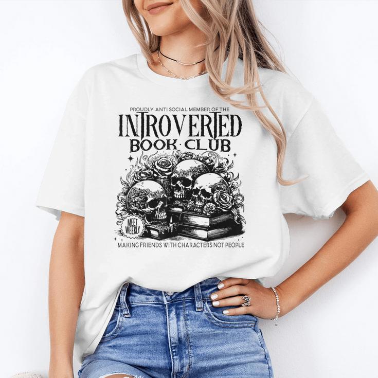Proudly Anti Social Member Of The Introverted Book Club Unisex T-Shirt