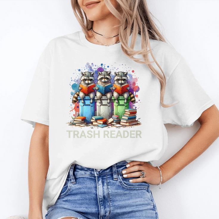 Racoons Trash Reader Book Lover Romantic Novels Premium Unisex T-Shirt Racoons Trash Reader Book Lover Romantic Novels Premium Unisex T-Shirt