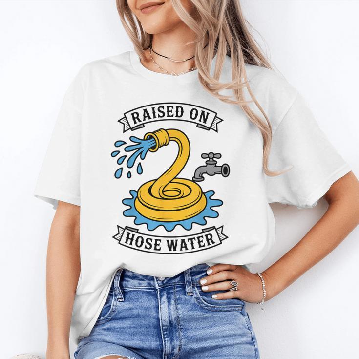 Raised On Hose Water Nostalgia Lovers Summer Vibes Unisex T-Shirt Raised On Hose Water Nostalgia Lovers Summer Vibes Unisex T-Shirt