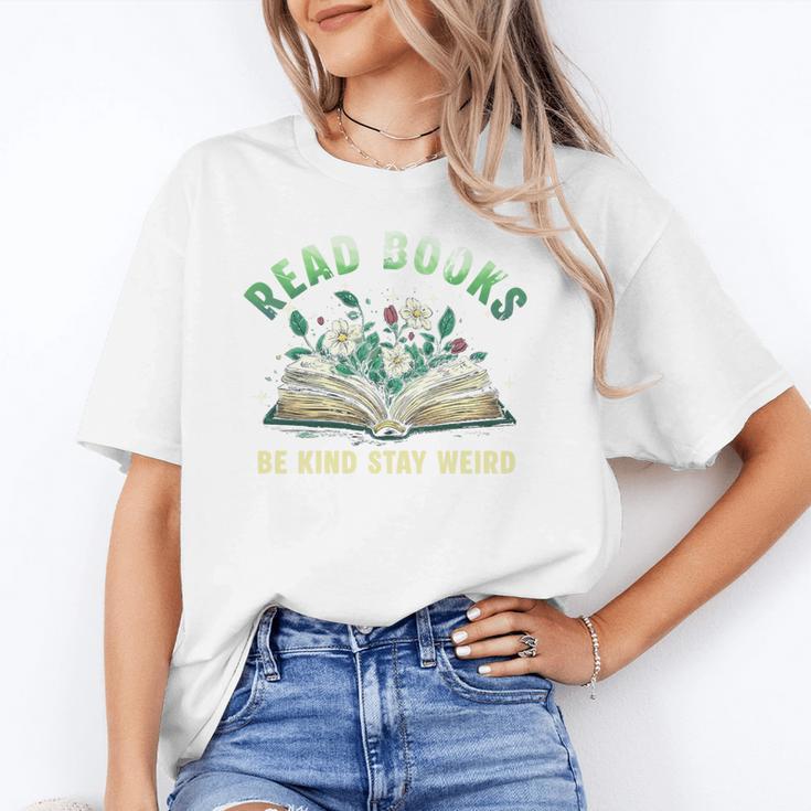 Read Books Be Kind Book Reader Book Nerd Book Reading Lover Premium Tri-Blend Unisex T-Shirt