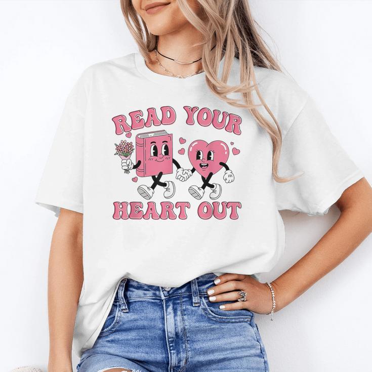 Read You Heart Out Reading Teacher Valentines Day Book Lover Unisex T-Shirt Read You Heart Out Reading Teacher Valentines Day Book Lover Unisex T-Shirt
