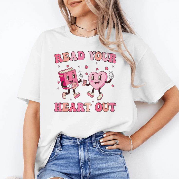 Read Your Heart Out Teacher Valentine Book Unisex T-Shirt