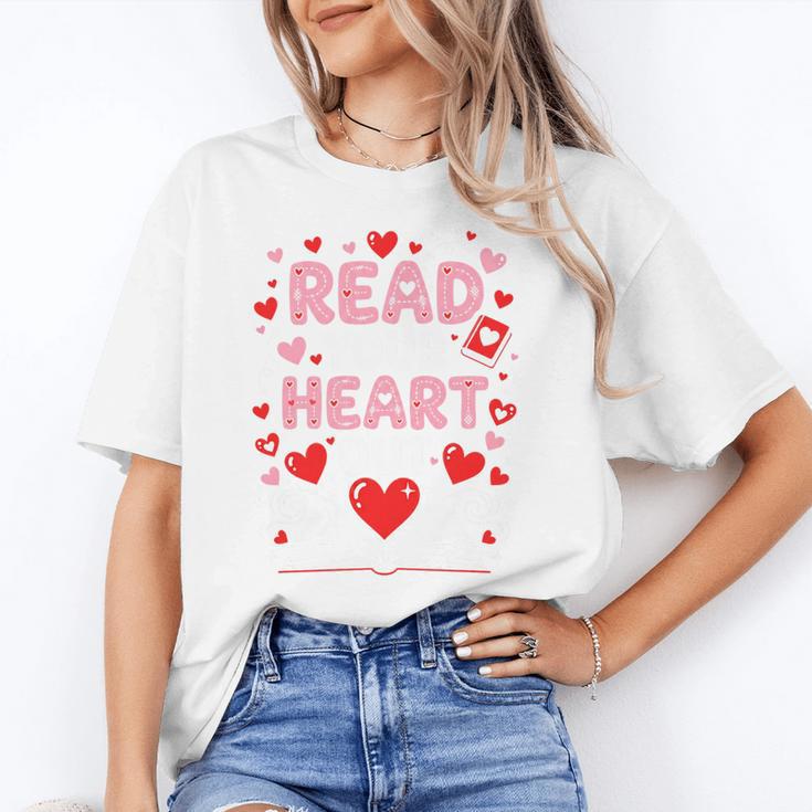Read Your Heart Out Valentine Reading Book Lover Teacher Premium Tri-Blend Unisex T-Shirt Read Your Heart Out Valentine Reading Book Lover Teacher Premium Tri-Blend Unisex T-Shirt