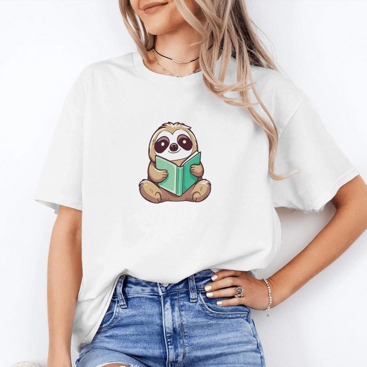 I Read Past My Bedtime Reading Sloth Book Lover Unisex T-Shirt I Read Past My Bedtime Reading Sloth Book Lover Unisex T-Shirt