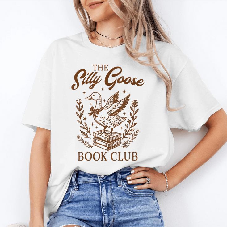 Reading Book Lover Bookish Librarian Silly Goose Book Club Unisex T-Shirt