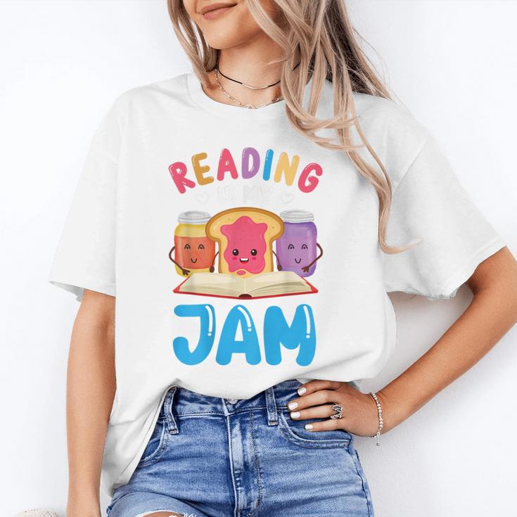 Reading Is My Jam I Love To Read Books Boy Girl Unisex T-Shirt