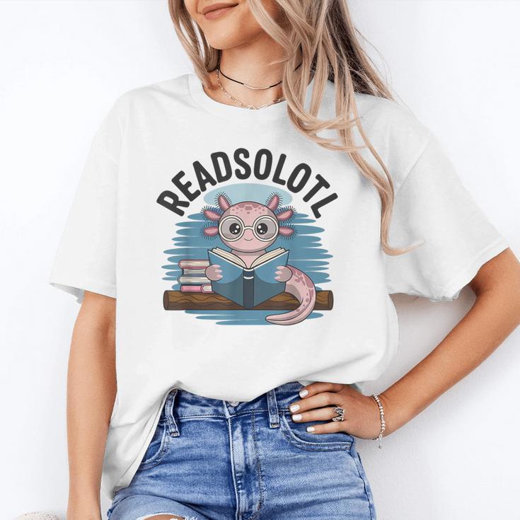 Readsolotl Book Lover Reading Axolotl Kids Reader Unisex T-Shirt Readsolotl Book Lover Reading Axolotl Kids Reader Unisex T-Shirt