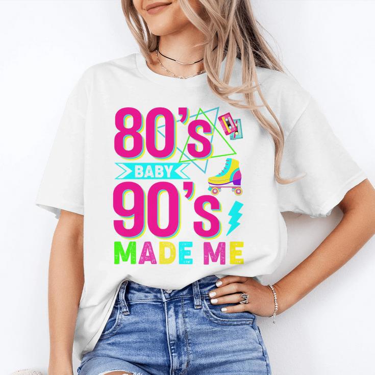 Retro 1980s 80's Baby 1990s 90's Made Me Nostalgia Vibes Premium Tri-Blend Unisex T-Shirt