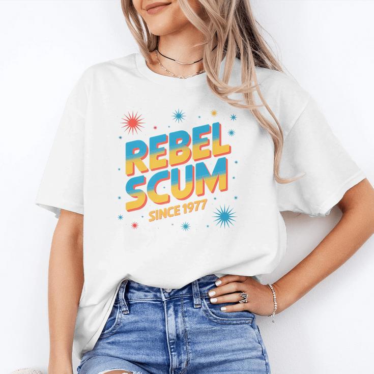 Retro Sci Fi Star Rebel 1977 Space Vintage Nerd Nostalgia Premium Unisex T-Shirt