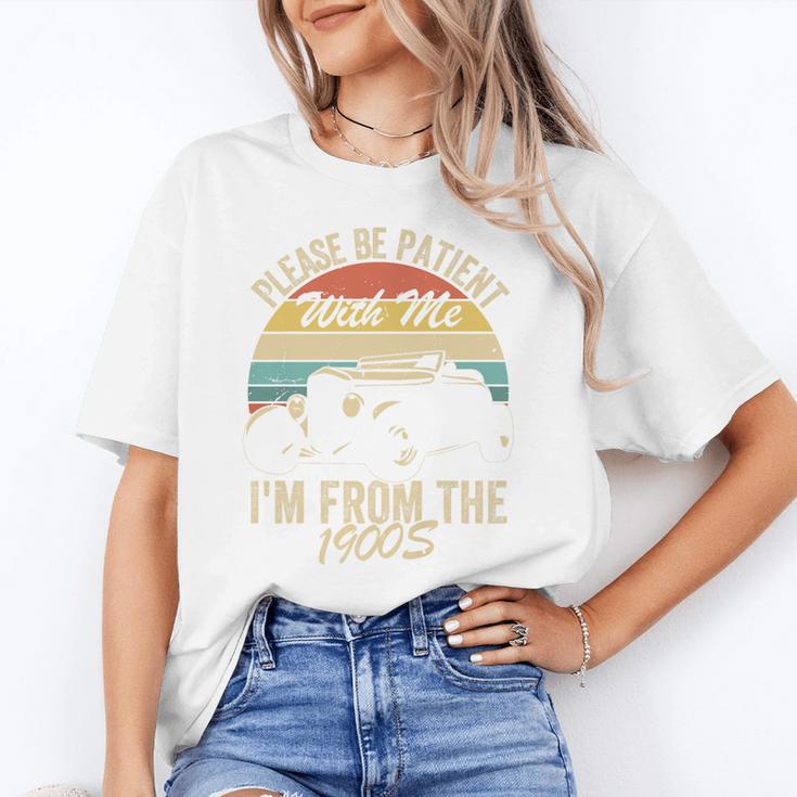Sarcasm Retro Please Be Patient With Me I'm From The 1900s Premium Unisex T-Shirt Sarcasm Retro Please Be Patient With Me I'm From The 1900s Premium Unisex T-Shirt