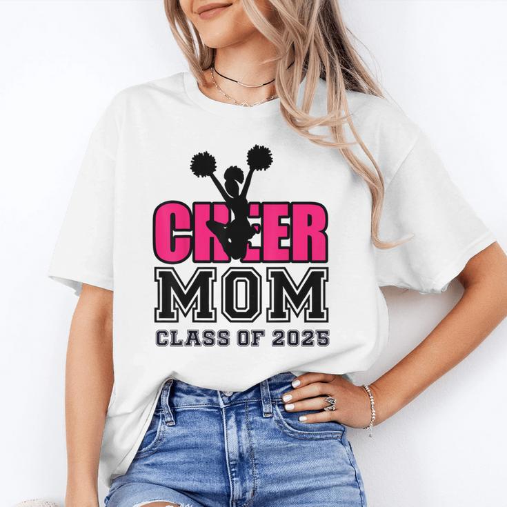 Senior Cheerleader Mom Cheer Class Of 2025 Graduation Women Unisex T-Shirt