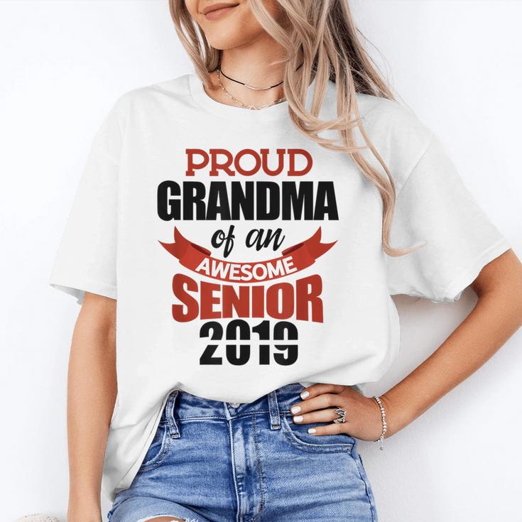 Senior Class Of 2019 Tshirt Graduation Awesome Grandma Unisex T-Shirt