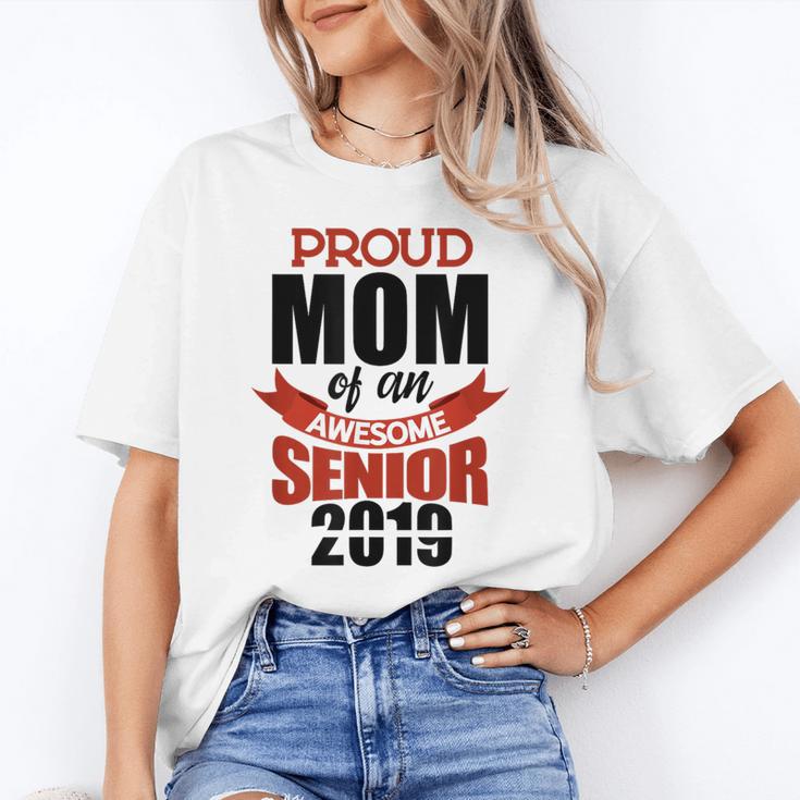 Senior Class Of 2019 Tshirt Graduation Awesome Mom Unisex T-Shirt