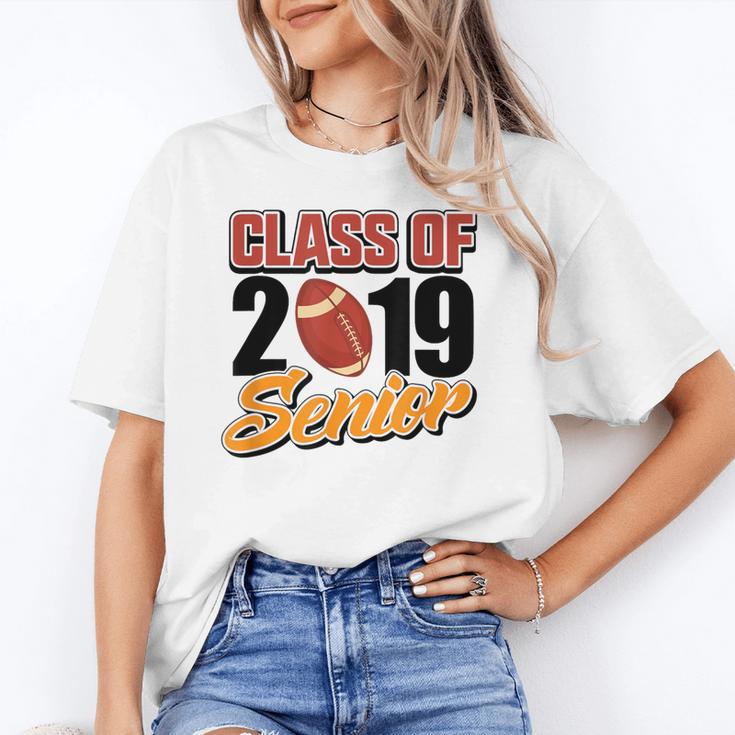 Senior Class Of 2019 Tshirt Graduation Students Football Unisex T-Shirt