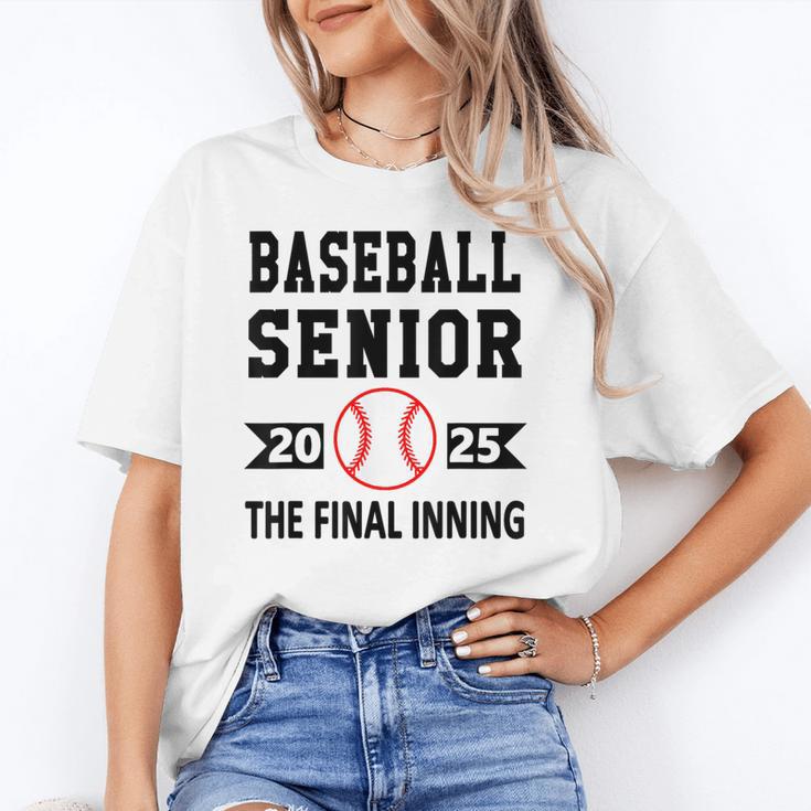 Senior Class Of 2025 Baseball Senior Night Graduation Party Unisex T-Shirt