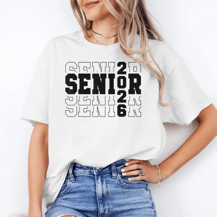 Senior Class Of 2026 Varsity Text Graduation Unisex T-Shirt