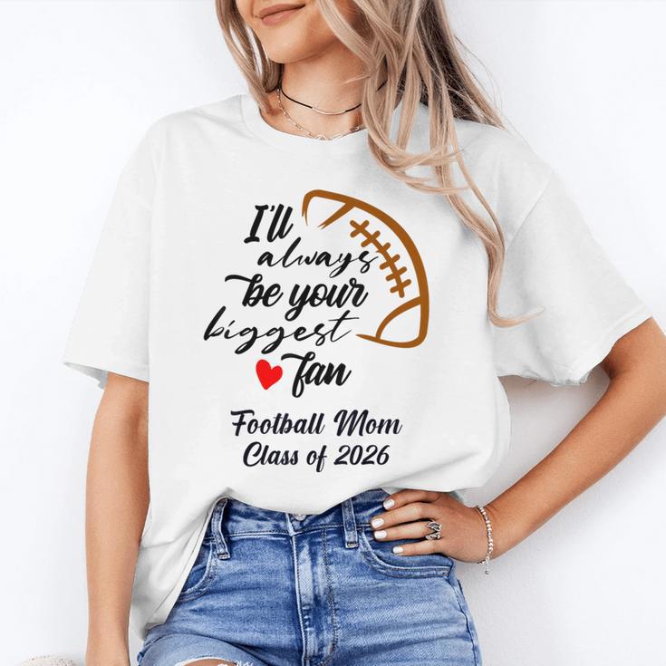 Senior Football Mom Class Of 2026 Graduation Graduate Unisex T-Shirt