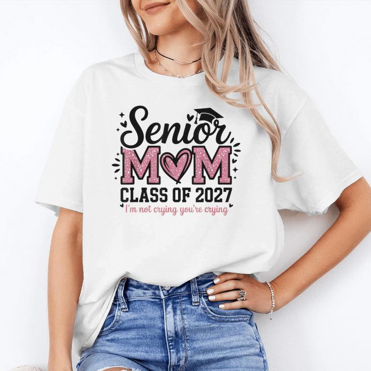 Senior Mom 2027 Class Of 2027 Graduation Proud Senior Mother Unisex T-Shirt