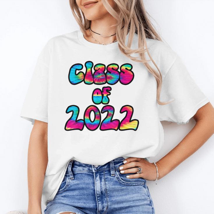 Senior Year 2022 Class Of 2022 Graduation Tie Dye Groovy Unisex T-Shirt