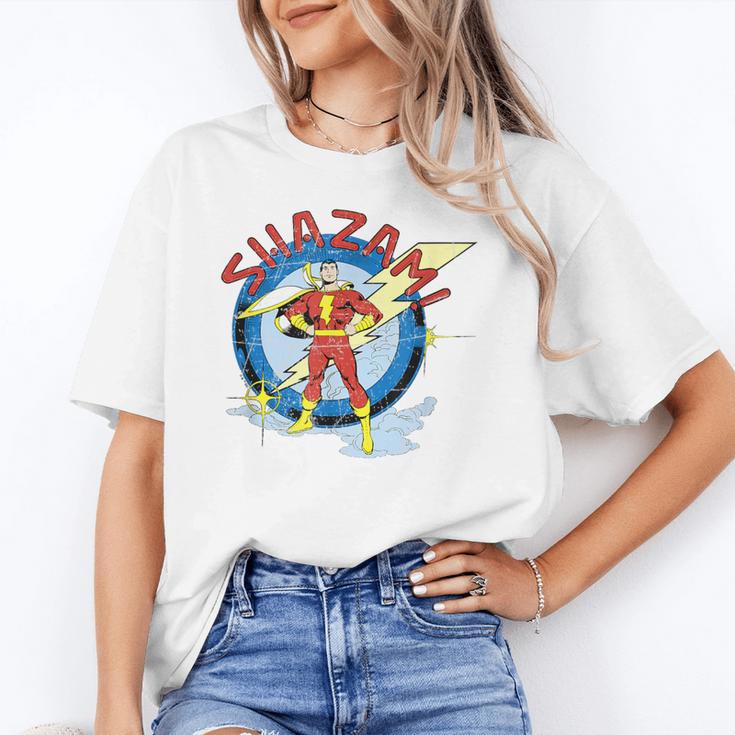 Shazam Comic Book Art Heroic Portrait Vintage Unisex T-Shirt