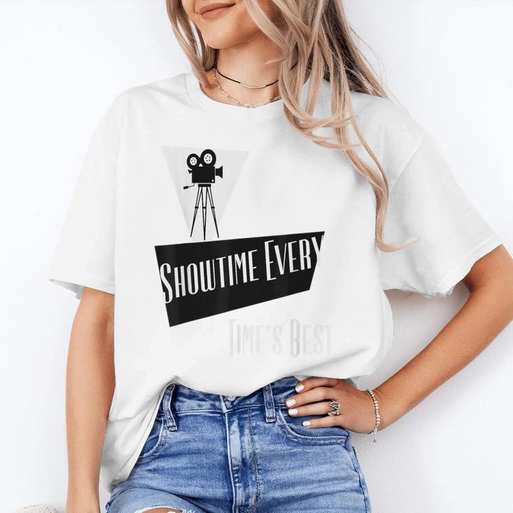 Showtime Every Moment Cinema Nostalgia Film Buff Humor Unisex T-Shirt