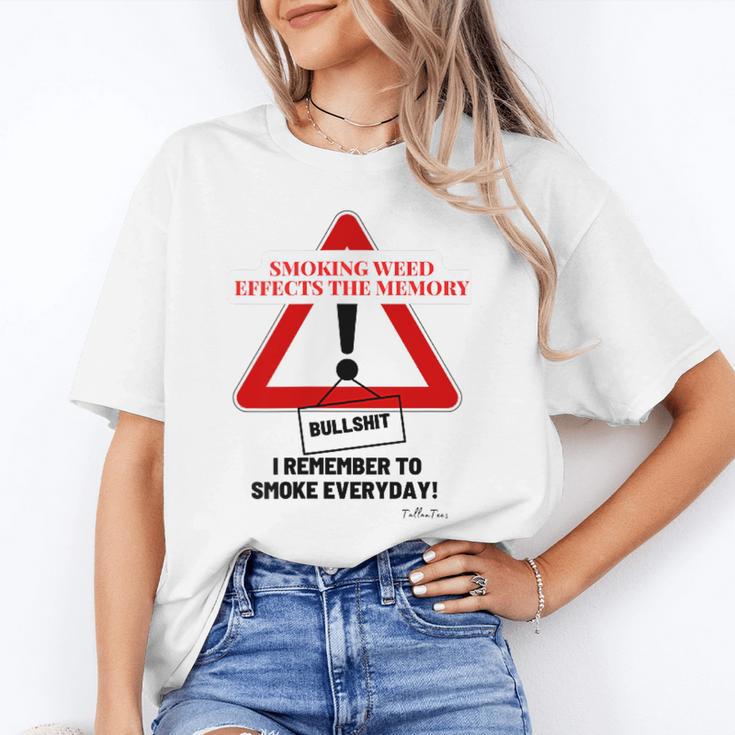 Smoking Weed Effects The Memory Unisex T-Shirt