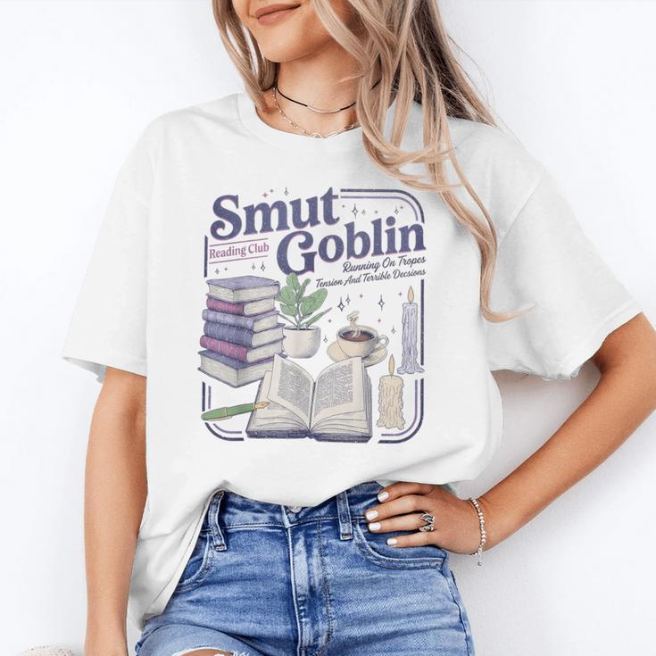 Smut Goblin Reading Club Book Lover Dark Academia Unisex T-Shirt Smut Goblin Reading Club Book Lover Dark Academia Unisex T-Shirt